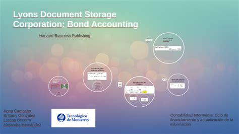 Lyons Document Storage Corporation Bond Accounting