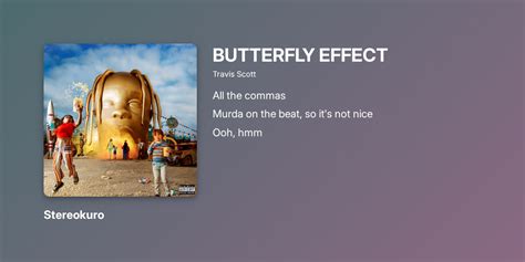 Lyrics For Butterfly Effect