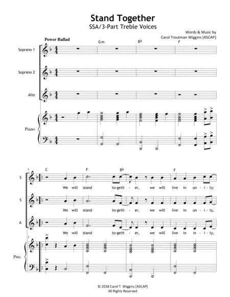 lyrics for stand together vbs song 2013