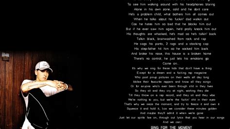 Lyrics From Eminem