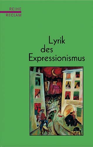 Lyrik Im Expressionismus