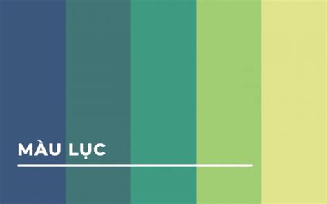 màu lục | Tm hiu thm v mu xanh lc