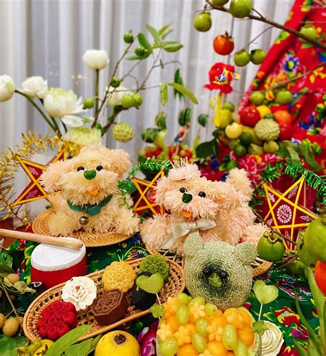 mâm cỗ trung thu | Mm c Trung thu gm nhng g