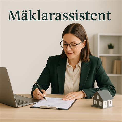 mäklarassistent intervju