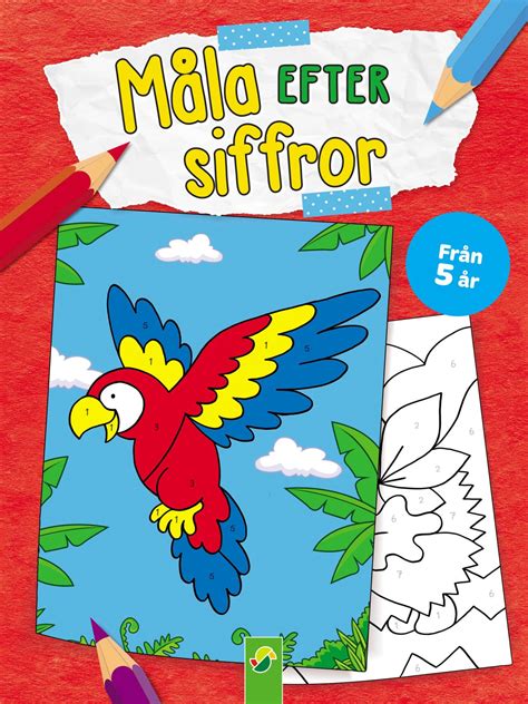 måla siffror barn
