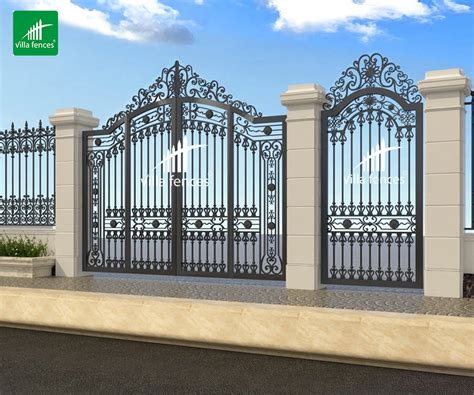 mẫu cổng sắt 4 cánh | Top 50 mu ca cng st p