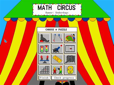 M A T H S Circus A K Circus Math - Circus Math