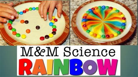 M Amp M Experiment Science For Kids Youtube M M Science Experiments - M&m Science Experiments