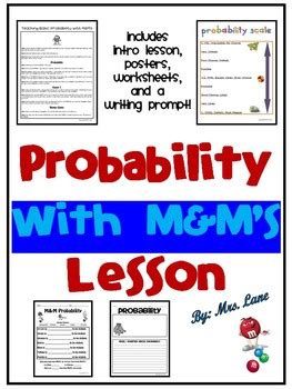 M Amp M Probability Lesson Plans Amp Worksheets M M Probability Worksheet - M&m Probability Worksheet