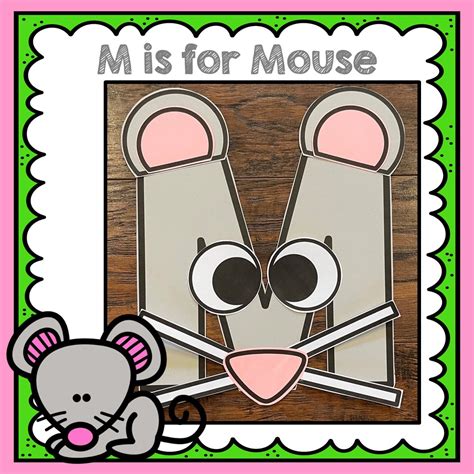 M Is For Mouse A Letter Of The Letter M Pictures For Preschool - Letter M Pictures For Preschool