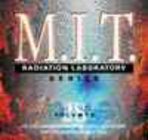 Download M I T Radiation Laboratory Series Cd Rom With 16 Page Users Guide 
