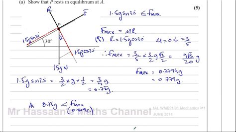 m1 ial edexcel june 2014 answers