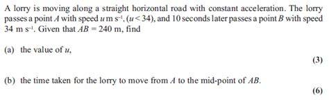 m1 june 2013 edexcel question student room