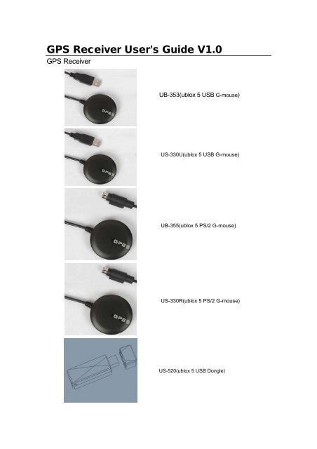 Read M12 Gps Receiver User S Guide 
