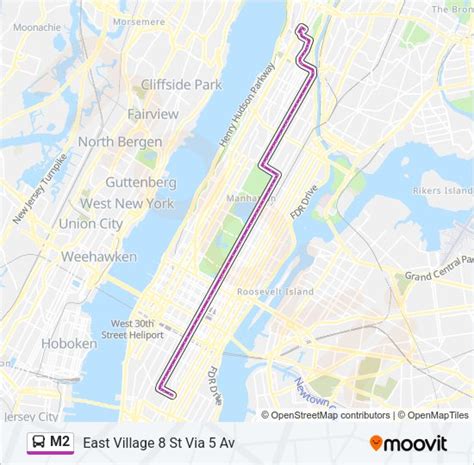 M2 Bus Route
