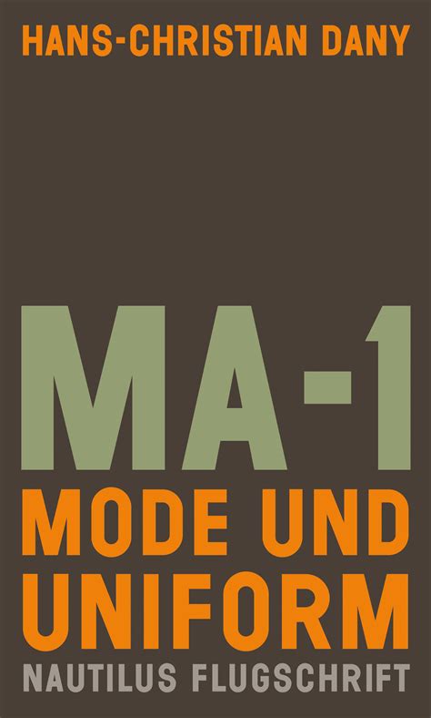 ma 1 mode und uniform nautilus flugschrift