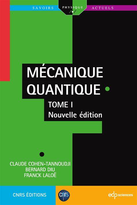 ma c canique quantique tome 3 corriga c s da c ta