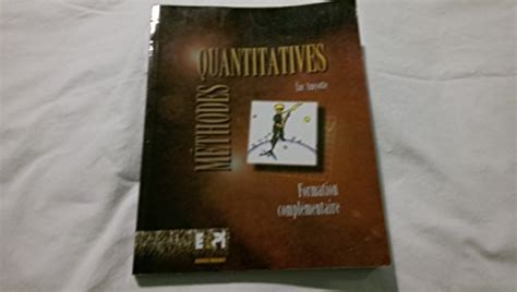 ma c thodes quantitatives et informatiques dans l