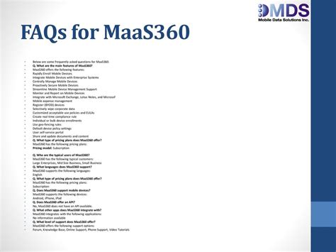 Full Download Maas360 For Mobile Devices Faqs 