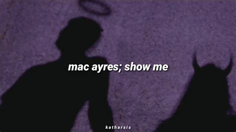 mac ayres show me lyrics