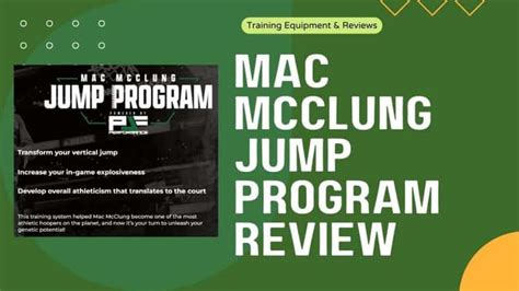 Mac Mcclung Jump Program