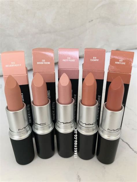 mac nude lipsticks