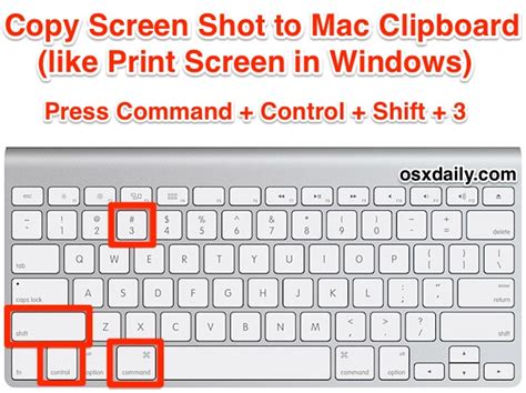 Mac Screen Clipping Shortcut