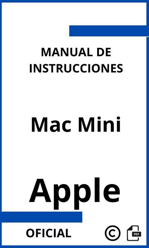 Download Mac Mini Manual Pdf 