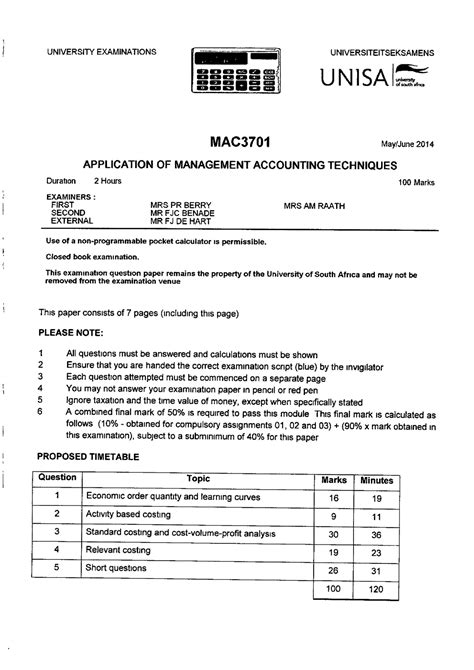 Read Online Mac3701 Exam Papers 