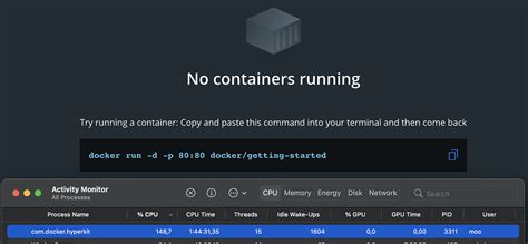 macOS high com.docker.hyperkit CPU usage when no containers …