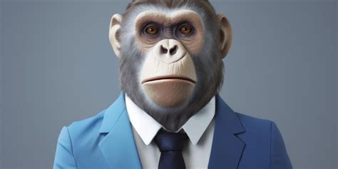 Macaco De Terno