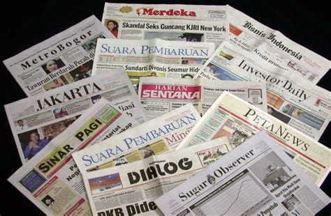 macam macam surat kabar online di indonesia