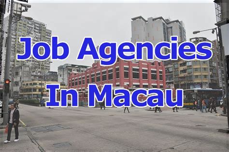 macau jobs for foreigners