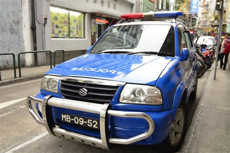 macau police car