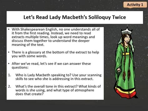 Macbeth Act 1 Scene 5 Summary