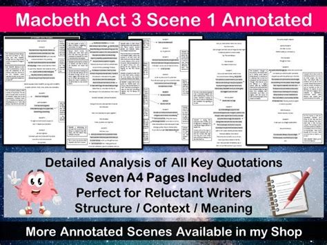 Macbeth Act 3 Scene 3 Summary