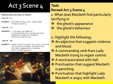 Macbeth Act 3 Selection B Test