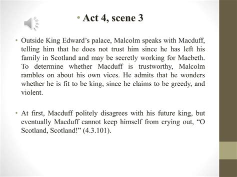 Macbeth Act 4 Scene 4