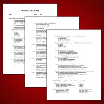 macbeth acts 1 3 test