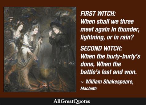 Macbeth And Witches Quotes