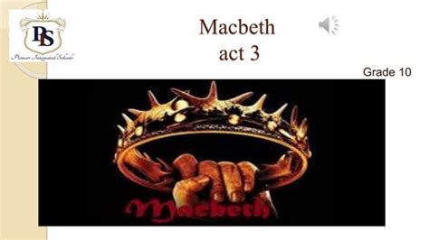Macbeth In Act 3