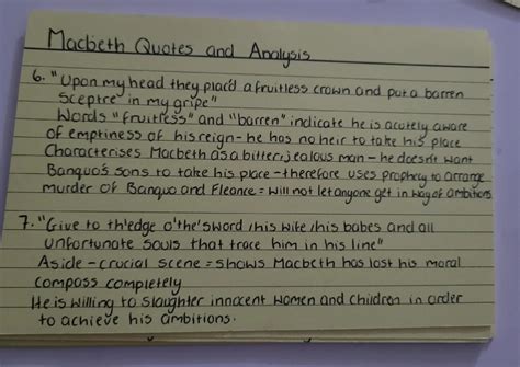 Macbeth Quotes And Analysis