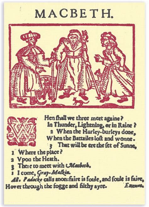 Macbeth When Shall We Three Meet Again