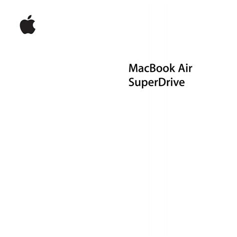 Download Macbook Air Superdrive User Guide 