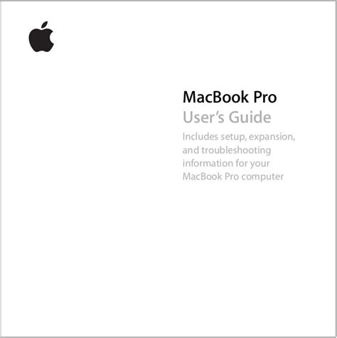 Read Online Macbook Pro User Guide 2012 