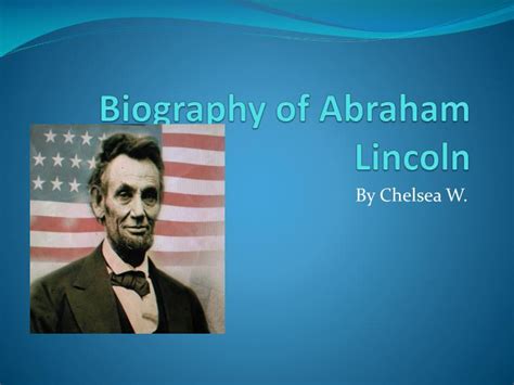 macedon dmello biography of abraham lincoln