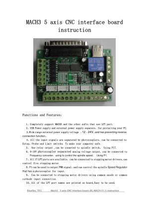 Mach3 Cnc Manual