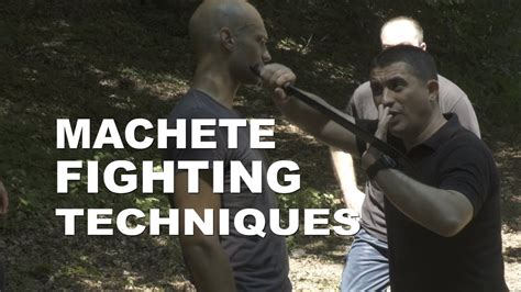 machete fighting techniques pdf