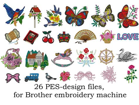machine embroidery designs pes 14