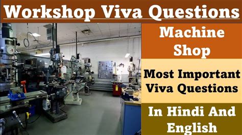 Machine Shop Lab Viva Question Engineering